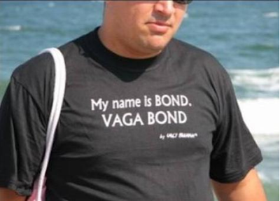 my name is bond, vaga bond