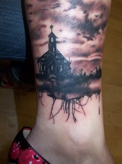 slayer tattoos. Gothic tattoos are samples of a scary tattoo, slayer tattoos. Gothic tattoos are samples of a scary tattoo,