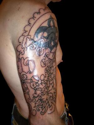 oriental tattoo sleeve picture of keyshia cole tattoo on her wrist
