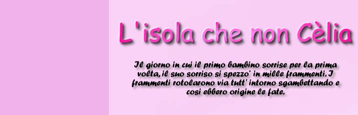 L'isola che non Cèlia