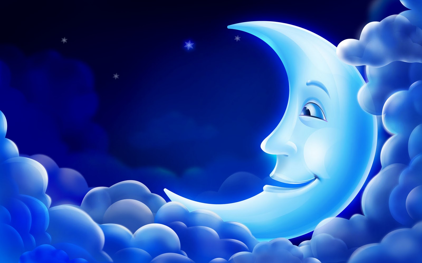 animated blue star