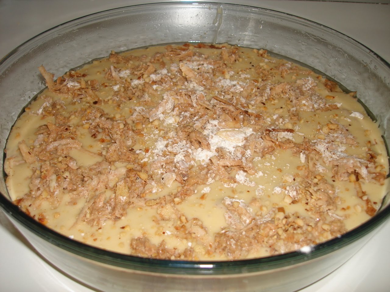 Zencefil Elmalı Yulaflı Kek