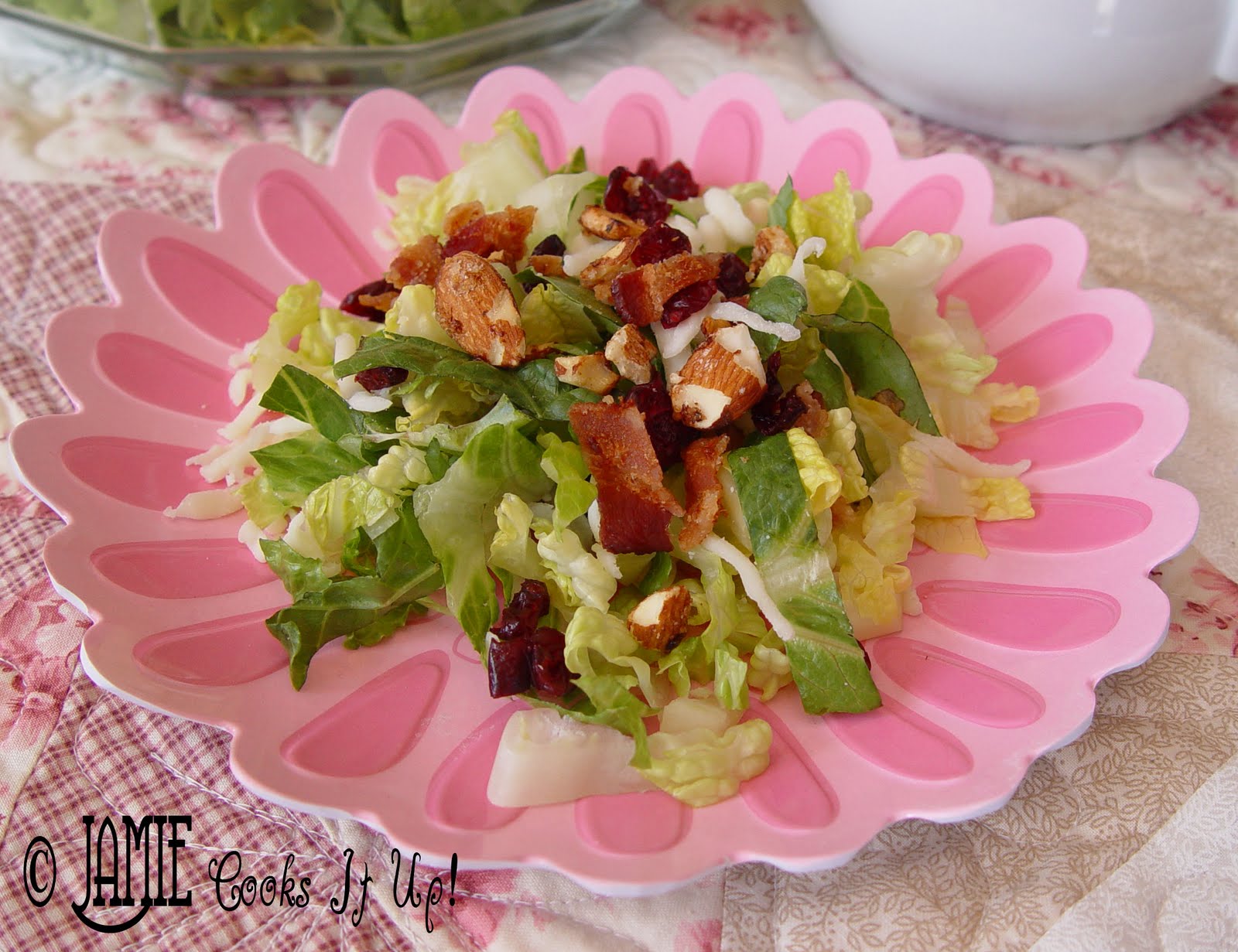 Pink Dressing Salad