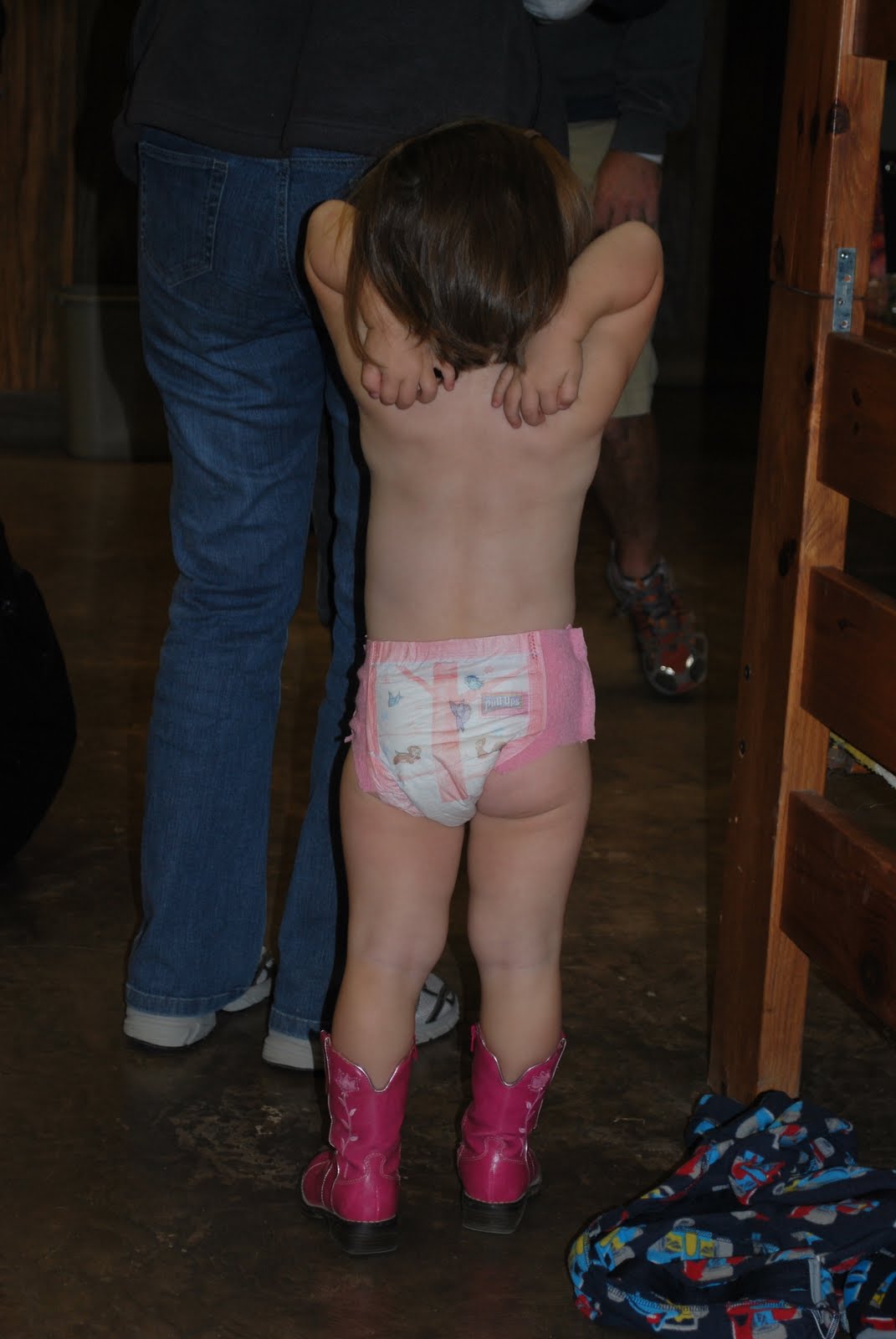 Kids Buttocks