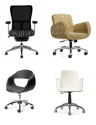 Non Boring Desk Chair - Ruffled Skirt Designs, Richmond, VA
