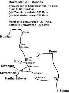 Distance From Pune To Mahad Random Thoughts: Diveagar : Konkan