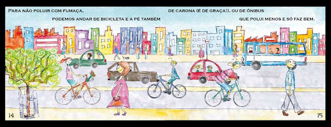Ilustras para o livro infantil "A poluição tem solução!"