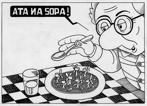 eólicos ata na sopa