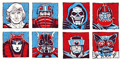 Under The Influence: He-Man and the Masters of the Universe Exhibit - He-Man: The Good and He-Man: The Bad & The Ugly