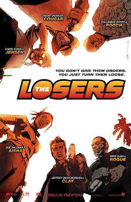 The Losers Comic Book Inspired Illustrated One Sheet Movie Poster