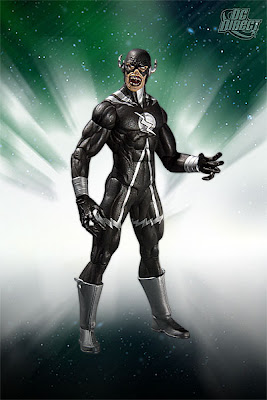 DC Direct Blackest Night Series 8 - Black Lantern Black Flash Action Figure