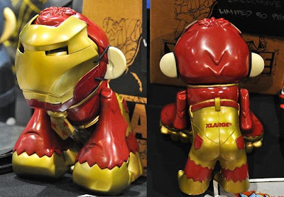Dez Einswell x XLarge Iron Ape Vinyl Figure Front & Back