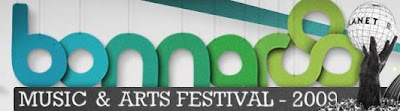 2009 Bonnaroo Music & Arts Festival Banner