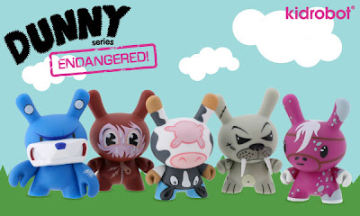 Kidrobot - 3 Inch Endangered Dunny Series banner