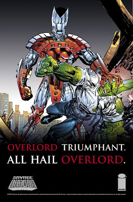 Savage Dragon #150 Teaser Image: The Return of Overlord - Overlord Triumphant. All Hail Overlord.