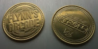 San Diego Comic Con 2009 - Tron Legacy - Flynn's Arcade: Home of Tron Game Token