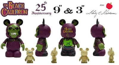 The Black Cauldron Disney Vinylmation Set - 9 Inch Horned King & 3 Inch Gurgi Vinyl Figures
