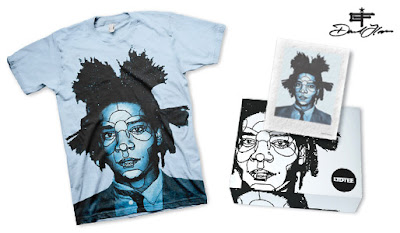 LTD Tee - Jean-Michel Basquiat T-Shirt & Art Print Box Set by David Flores