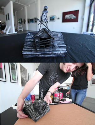 Gallery1988 x Daniel Danger “I Don’t Want To Keep Running” Resin Art Toy