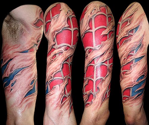 spiderman tattoos. Art: Spiderman Tattoo