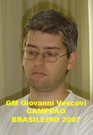 Giovanni Vescovi  Xadrez de Guarujá.