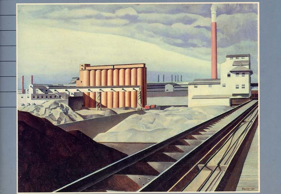 OBJECTS-BUILDING-SITUATIONS: Sheeler's Classic Landscape