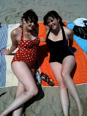 Jenny & Erin at the beach