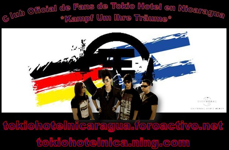 Official Fan Club Tokio Hotel "Kampf um Ihre Träume" - Nicaragua