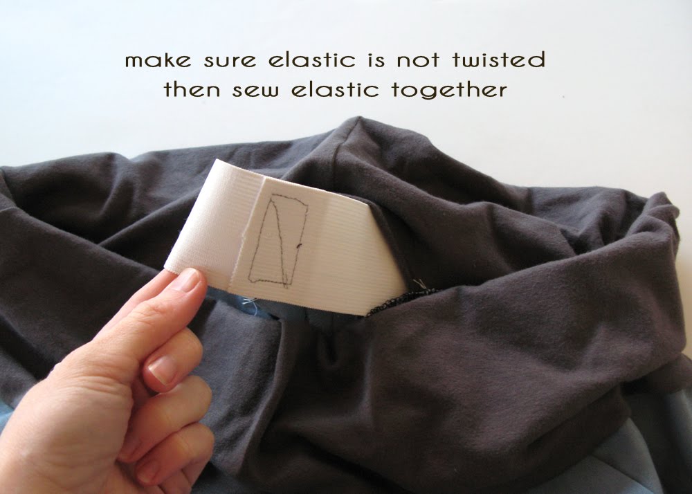 Modest Maven Converted Maternity Pants Tutorial