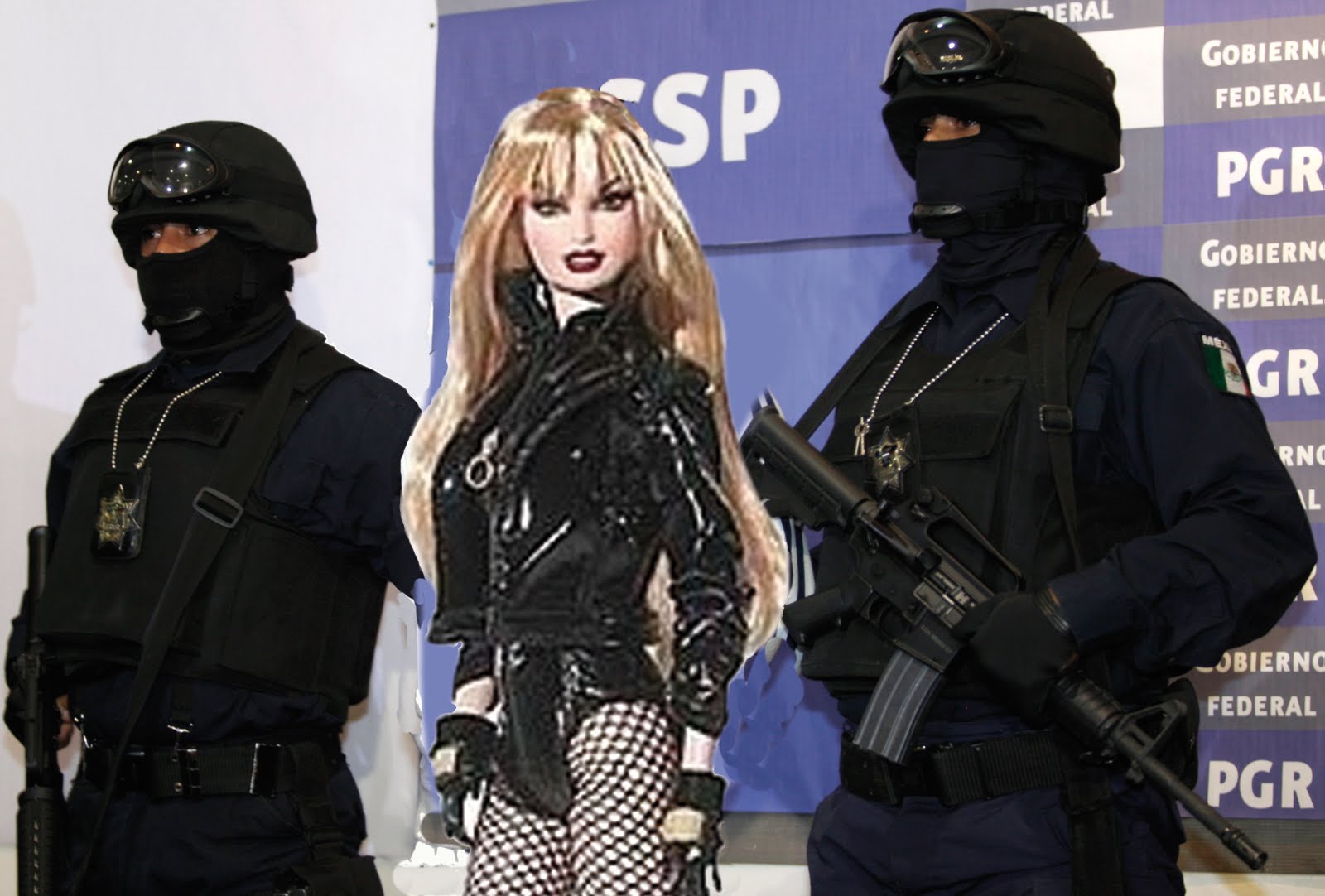 La Barbie Detenido