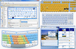 On-screen keyboards