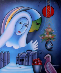 [ChagallWomanInVillage.png]