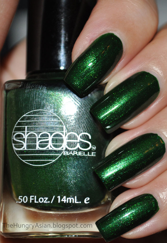 dark metallic green
