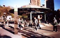 Estación de Union Square, entrada principal localizada en el centro del parque