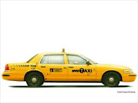 Taxi con el nuevo logo