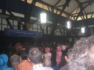Suasana pengambilan sumpah apoteker