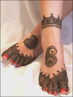 Once the paste continues to be utilized towards the skin, henna tattoos 