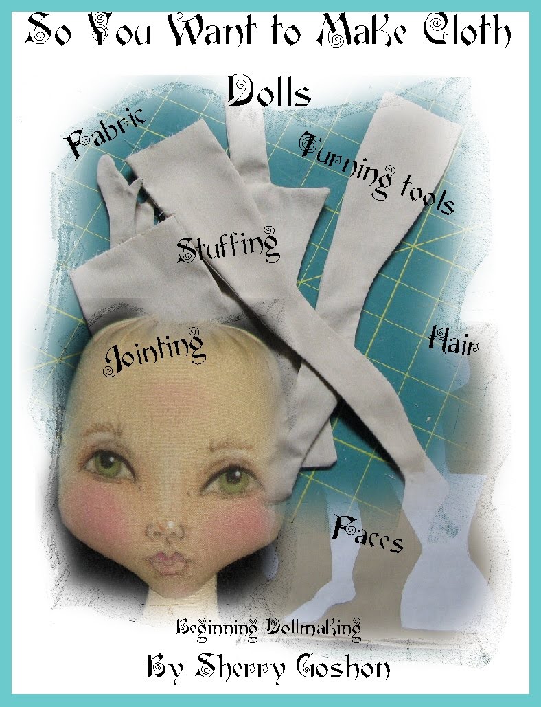 Sherry's Creative Corner New book for beginning & intermediate doll makers