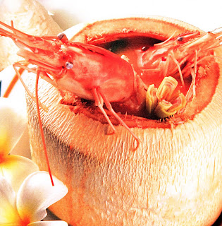 ต้มยำกุ้งมะพร้าวอ่อน
