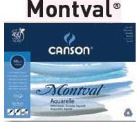 papel de acuarela montval