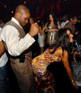 Reggie giving it his all (of his STD) on the dance floor