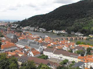 Heidelberg Cathedral from the Castle