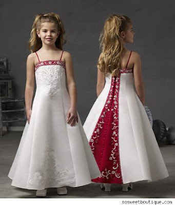 flower girl white dresses