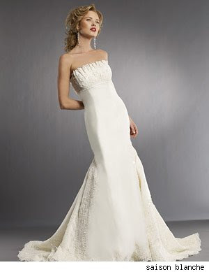 Saison blanche wedding dress