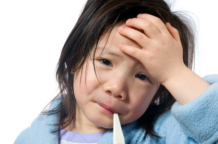 HAS FEVER has fever: