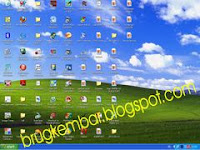 hilangkan shortcut icon desktop