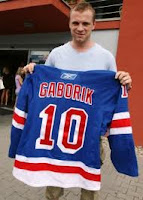 Former Minnesota Wild and current New York Ranger Marian Gaborik