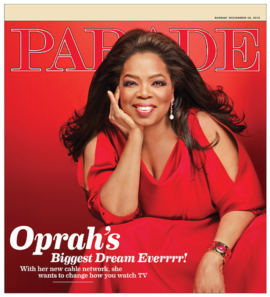 Lights, Camera.....FLASHDANCE! Oprah Covers Parade Magazine + Excerpts!