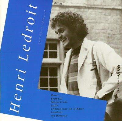 Disco dedicado a Henri Ledroit por INA, mémoire vive