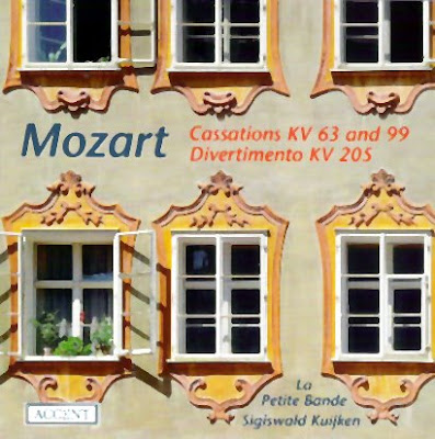 Casaciones y divertimentos de Mozart por La Petite Bande